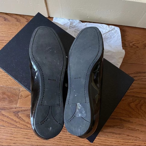 Prada Patent Leather Loafers - Picture 4 of 7